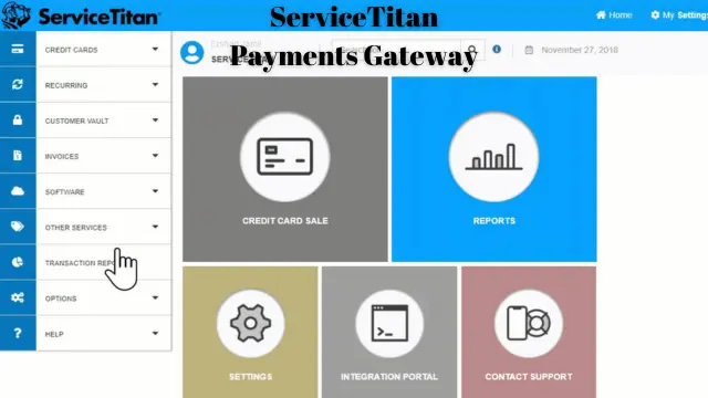 Service Titan Payments Gateway